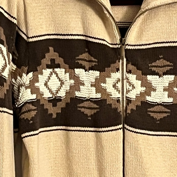 Chaps vintage sweater cardigan Womens size L - Picture 5 of 6